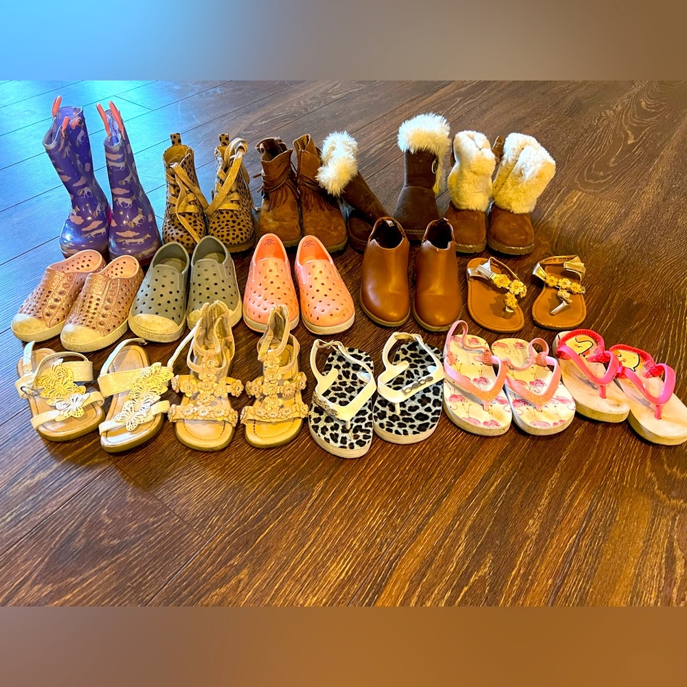 SOLD Size 7t girls shoe bundle